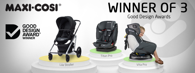 Maxi-cosi Wins 3 Good Design Awards