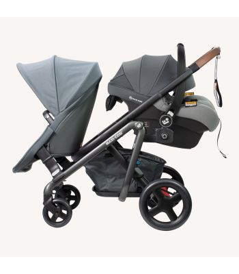 Travel System - Mico 12 LX & Lila Comfort Stroller with Second Seat