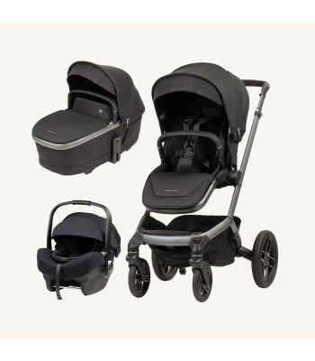 Travel System - Mico12 LX Pro Isofix Onyx and Fame Stroller Twillic Black
