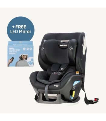 Pria LX GCELL ISOFIX + Free Deluxe Baby Car Seat Mirror with L.E.D Light