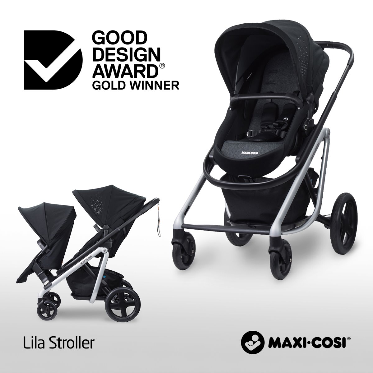 Maxi-Cosi Lila Stroller Good Design Award Gold Winner