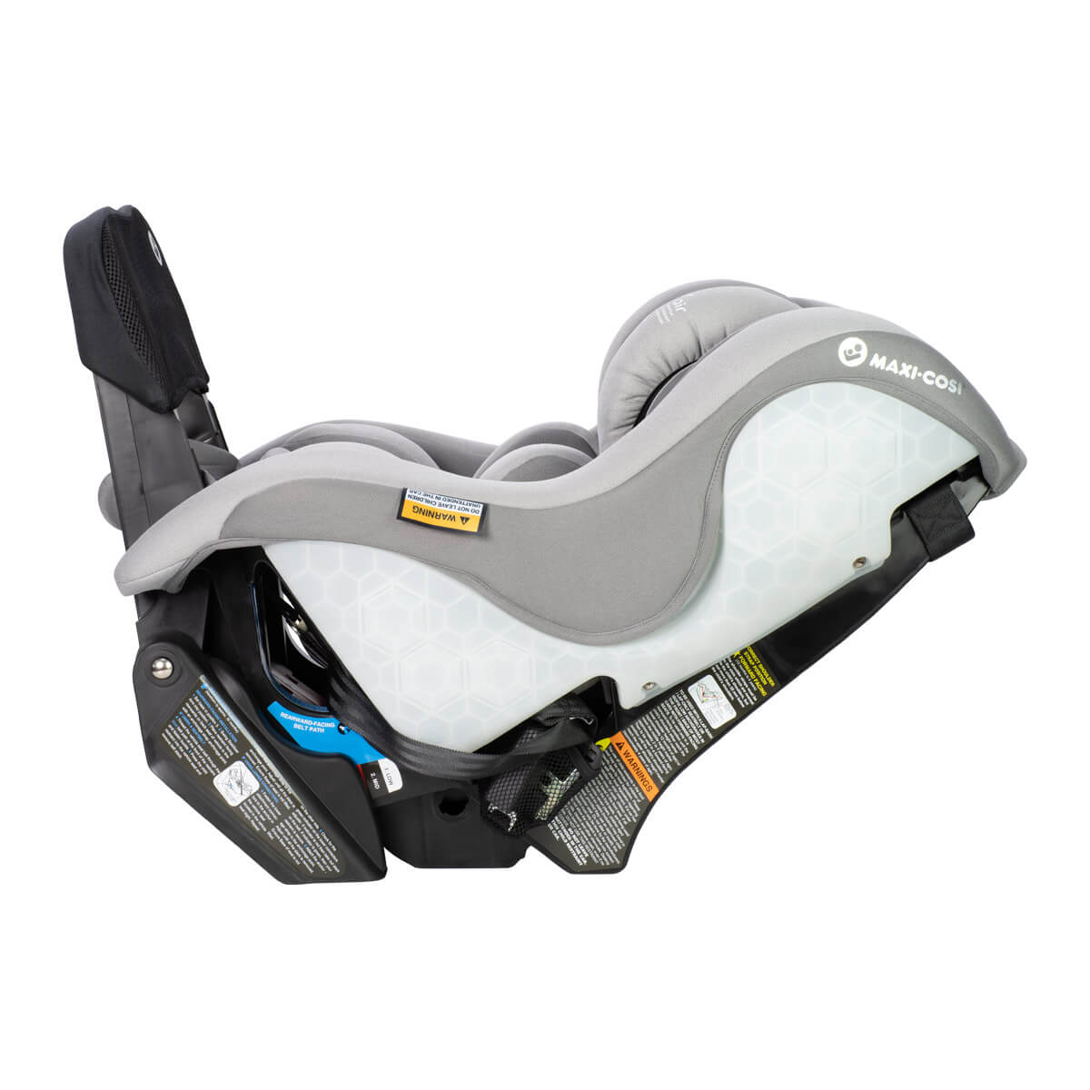 Maxi-Cosi Euro Nxt car seat in various reclined positions