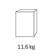 Nero with Box weight: 11.6 kg