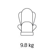 Nero weight: 9.8 kg