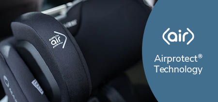 AirProtect side impact protection technology for Maxi-Cosi car seats