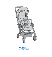 Maxi-Cosi Laika Stroller Product Weight: 7.45kg
